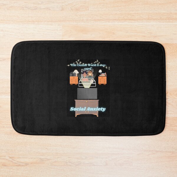 Item preview, Social Anxiety: "The Outside World is Over-rated" designed and sold by Michael Snell.