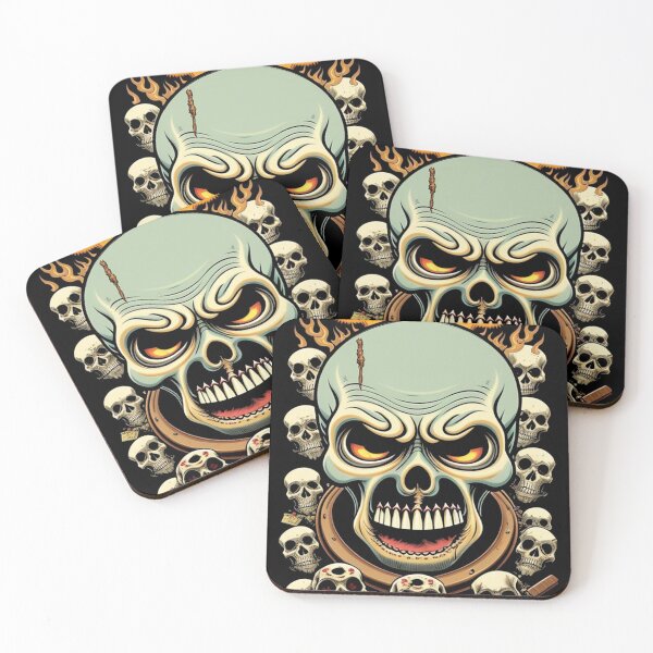 Item preview, the green skull designed and sold by LP-agent.