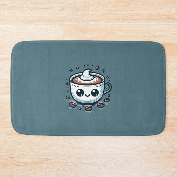 Item preview, Coffee Espresso - Kawaii - Cute Doodle designed and sold by AmberRoseWrites.
