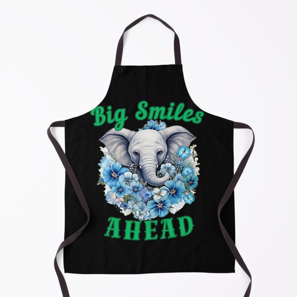 Item preview, Big Smiles Ahead. surreal elephant designed and sold by ElephantVibes.