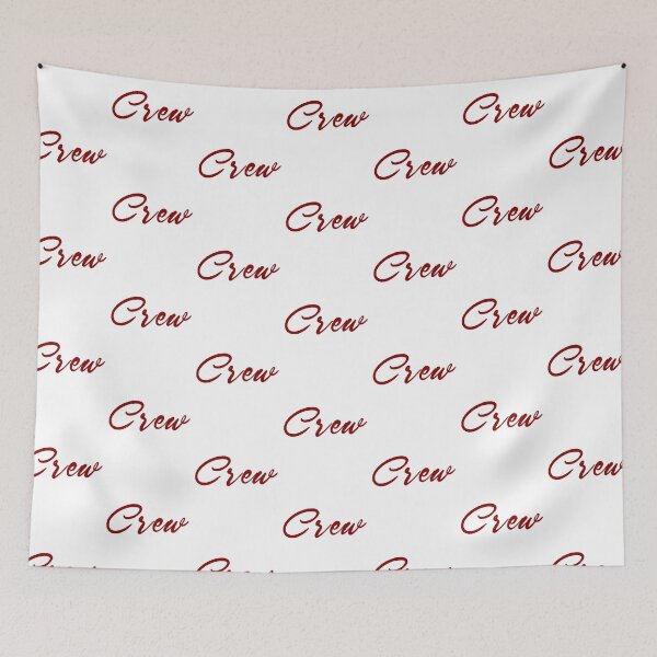 Item preview, Events Crew in Red Print designed and sold by Matthew Whittaker.