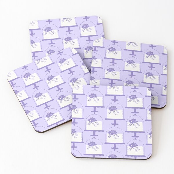 Item preview, Purple Cake Illustration in Nice Modern Style for Birthday or Wedding Party designed and sold by Angela Cini.