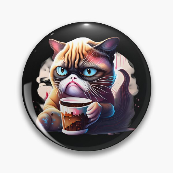 Item preview, The Grumpy Coffee Cat Collection 1 designed and sold by AGillis691.