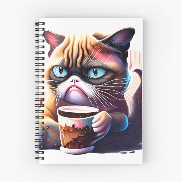 Item preview, The Grumpy Coffee Cat Collection 1 designed and sold by AGillis691.