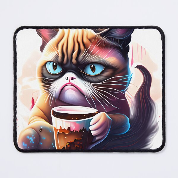 Item preview, The Grumpy Coffee Cat Collection 1 designed and sold by AGillis691.
