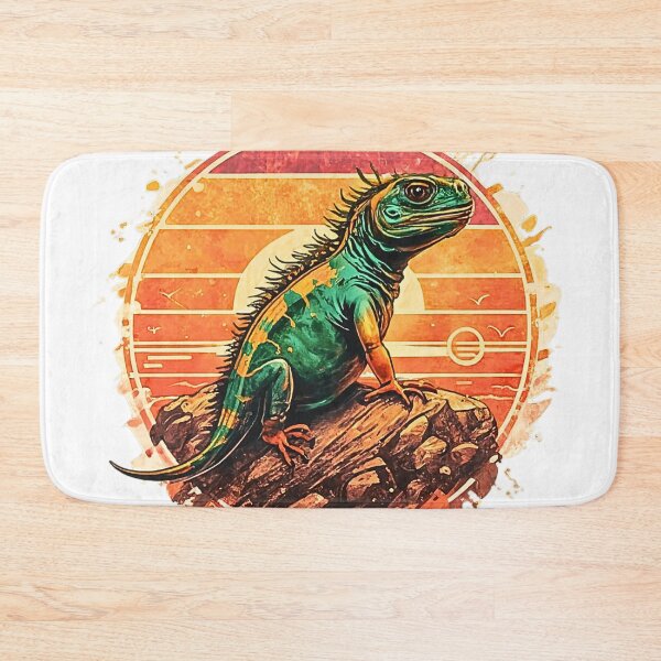 Item preview, a cute Iguanas retro designed and sold by jinmommyonline.