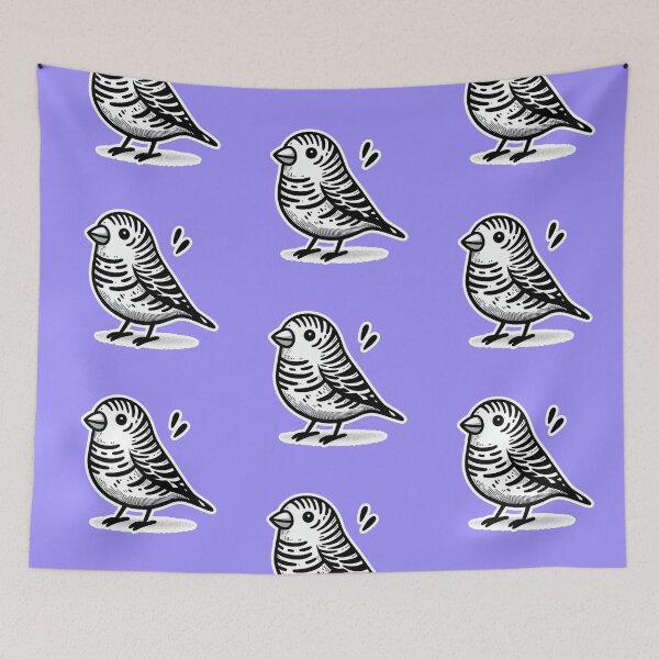 Item preview, Cute Little Zebra Finch designed and sold by AmberRoseWrites.