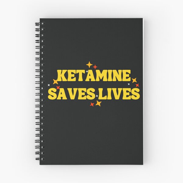 Item preview, Ketamine Saves Lives T-Shirt and Sticker designed and sold by DiverseDazzle.