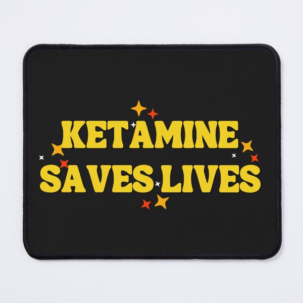Item preview, Ketamine Saves Lives T-Shirt and Sticker designed and sold by DiverseDazzle.