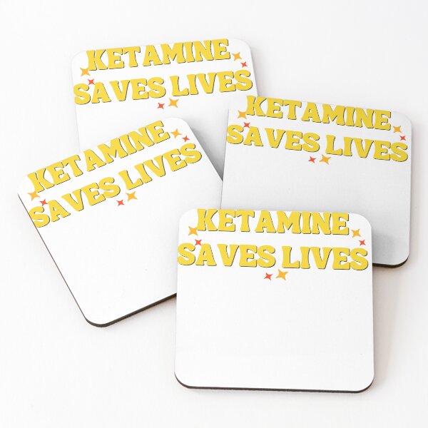 Item preview, Ketamine Saves Lives T-Shirt and Sticker designed and sold by DiverseDazzle.