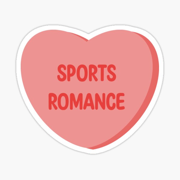 Item preview, Romance Tropes - Sports Romance Candy Heart designed and sold by josieposie180.
