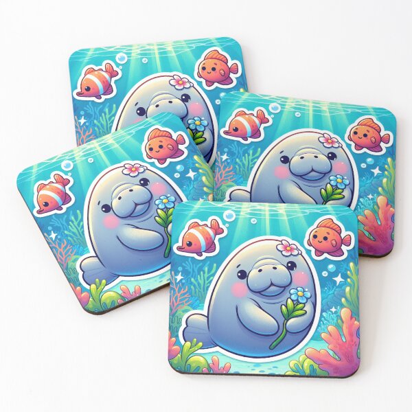 Item preview, Baby Manatee designed and sold by DinoKate.