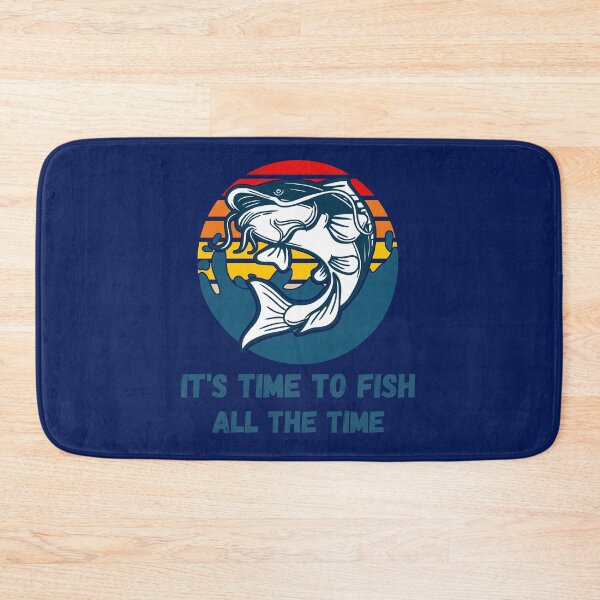 Item preview, Time to Fish All the Time designed and sold by Tripp Art Studio.