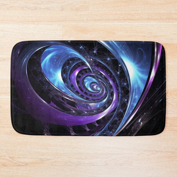 Item preview, Harmony in Motion: A Symphony of Purple Blue Swirls Abstract designed and sold by kalyssa44.