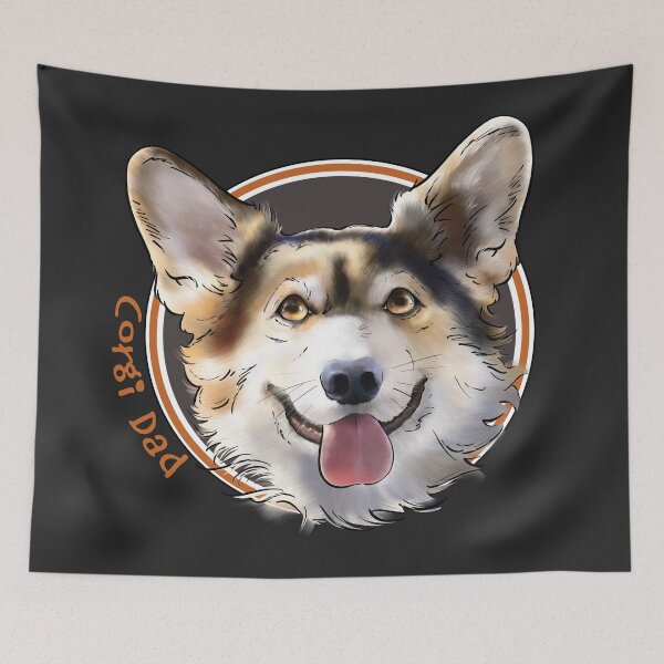 Item preview, Corgi Dad! designed and sold by BluebirdPorch.