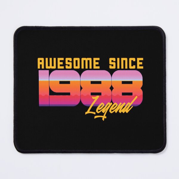 Item preview, Retro Awesome Since 1988 Legend, Limited Edition, 36th Birthday, Retro Classic Vibe, Legend is Born, 36 years of being awesome designed and sold by DjenShop.