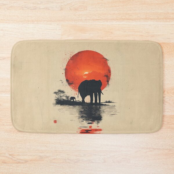 Item preview, Elephant Art designed and sold by Obsidian Ink by Wilshire.
