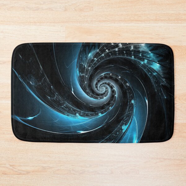 Item preview, Cosmic Fractal Swirl Blues with Stars designed and sold by kalyssa44.