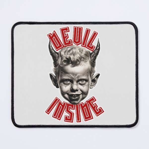 Item preview, Devil Boy Devil Inside Print designed and sold by Thehatinthecat.