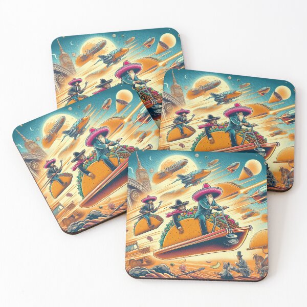 Item preview, **Galactic Taco Rodeo** designed and sold by Wonderall.