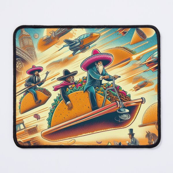 Item preview, **Galactic Taco Rodeo** designed and sold by Wonderall.