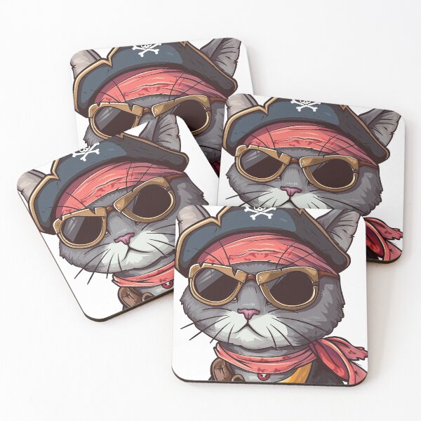 Item preview, Cat Pirate designed and sold by PyramidSchmear.