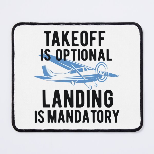 Item preview, Takeoff is optional, Landing is mandatory designed and sold by Kaini.