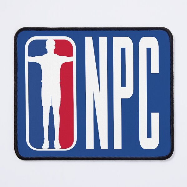 Item preview, NPC Basketball Logo designed and sold by Go-Postal.