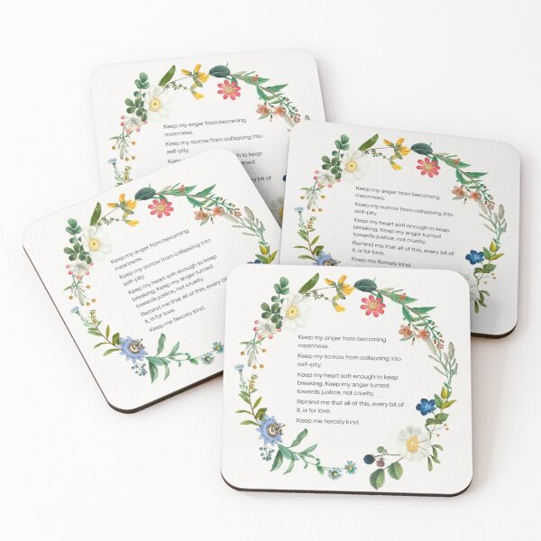 Item preview, Keep Me Fiercely Kind designed and sold by Emily Blair.