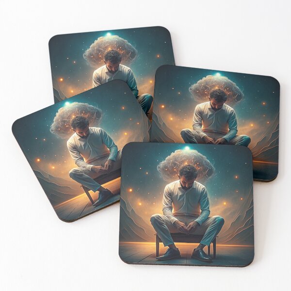 Item preview, Cosmic Solitude - Your Mental health Matters designed and sold by mentokc.