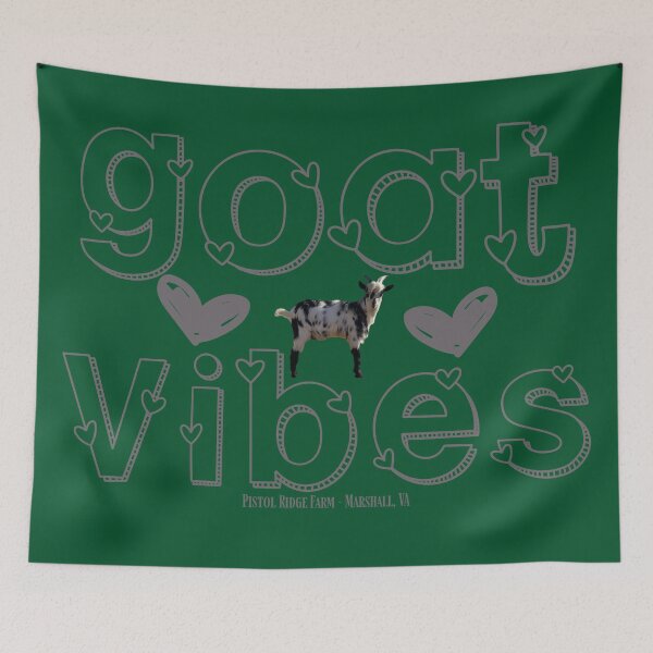 Item preview, Goat Vibes | Cute Goats | Funny Goats | Goat Puns designed and sold by PistolRidgeFarm.