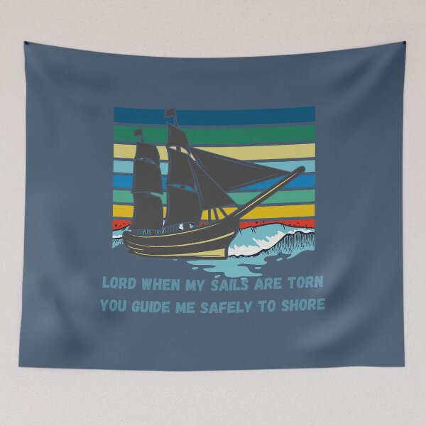 Item preview, The Guides me Safley to Shore designed and sold by Tripp Art Studio.