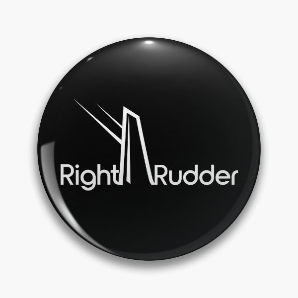 Item preview, Right Rudder [White Ink] designed and sold by Kaini.