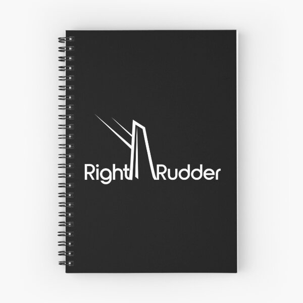 Item preview, Right Rudder [White Ink] designed and sold by Kaini.