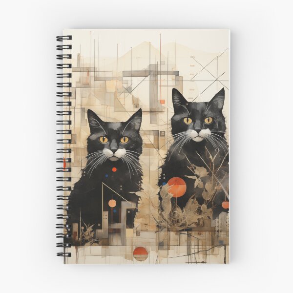 Item preview,  "Dual Felines: Harmony in Geometry and Nature" designed and sold by WFTan.