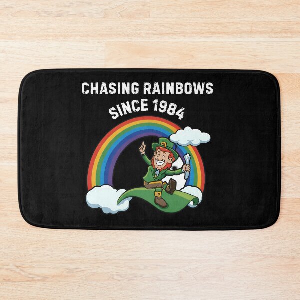 Item preview, St. Patrick's Day 40th Birthday Chasing Rainbows Since 1984 designed and sold by MimsTees.