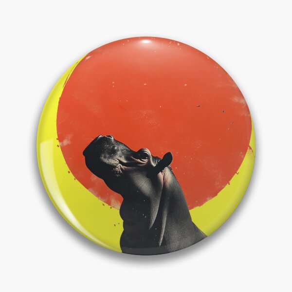 Item preview, Hippopotamus Art designed and sold by Obsidian Ink by Wilshire.