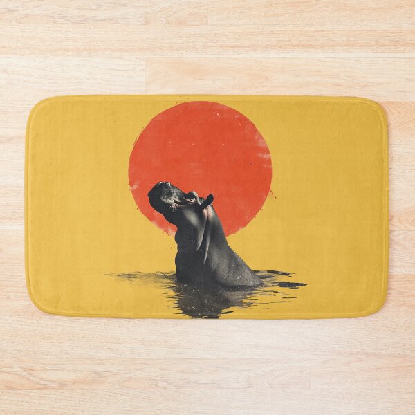 Item preview, Hippopotamus Art designed and sold by Obsidian Ink by Wilshire.