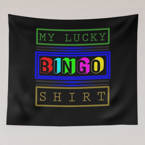 Item preview, My Lucky Bingo Shirt Cute Lottery Player Gambling designed and sold by Kieran Abbott.