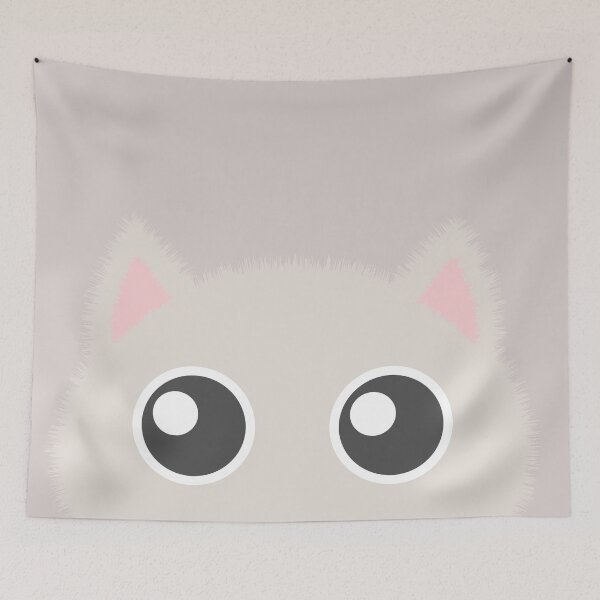 Item preview, White Cat Eyes designed and sold by merasdesigns.