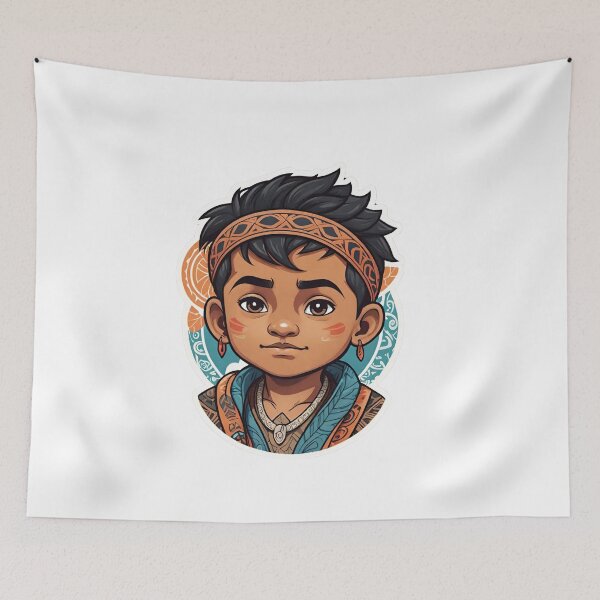 Item preview, Maori boy designed and sold by Places On Earth.