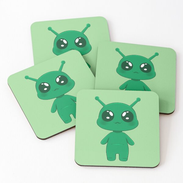 Item preview, Alien plushie designed and sold by OmoriMaiko.