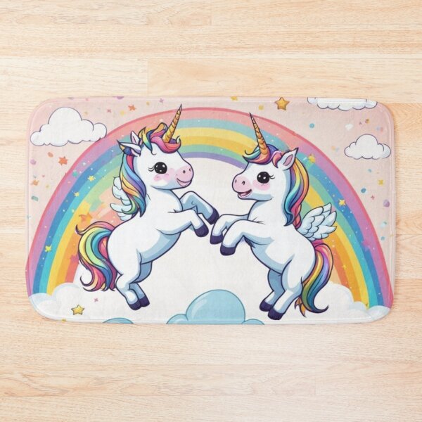 Item preview, Baby Unicorns with Rainbow designed and sold by JackFreestone.