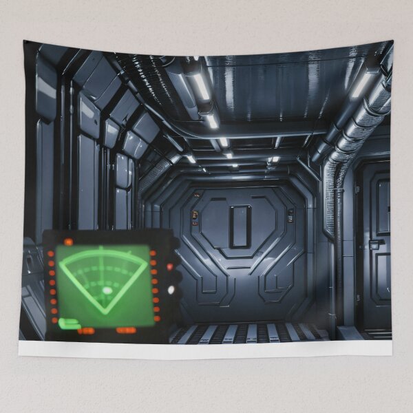 Item preview, Alien: Isolation - Hallway designed and sold by LakshmiLovesMe.