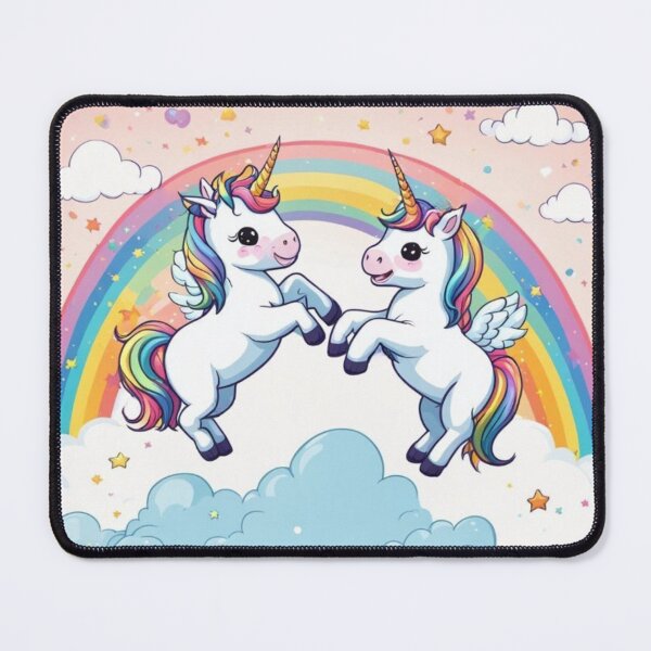 Item preview, Baby Unicorns with Rainbow designed and sold by JackFreestone.