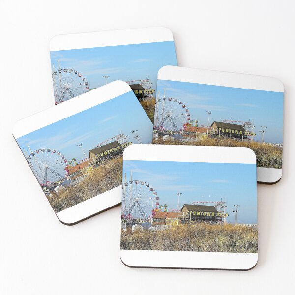 Item preview, Lost But Not Forgotten on the Jersey Shore Funtown Pier Beach Boardwalk, Seaside Heights New Jersey designed and sold by BradKnorrArt.