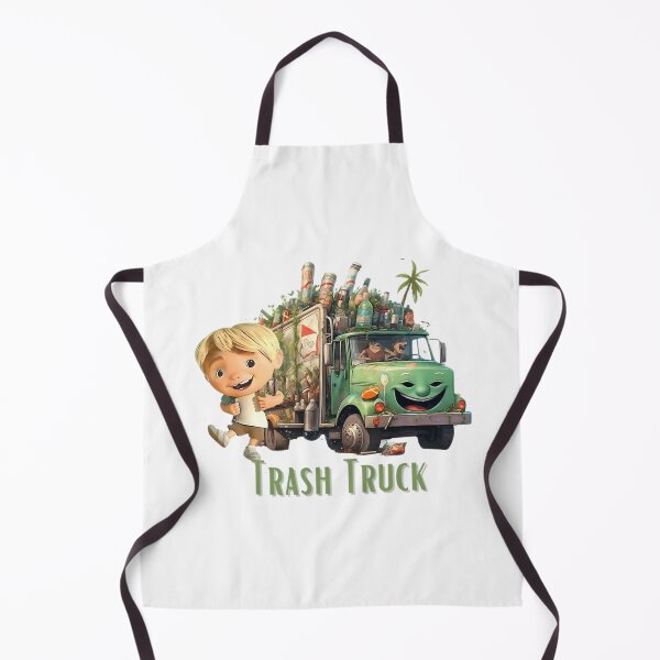 Item preview, Hello! Trash truck cartoon designed and sold by KPArtzaaany.
