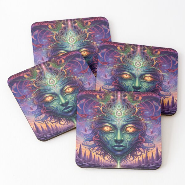 Item preview, Mystic Gaze - Celestial Psychedelic Tapestry Art designed and sold by pooshda.