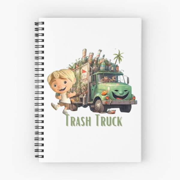 Item preview, Hello! Trash truck cartoon designed and sold by KPArtzaaany.