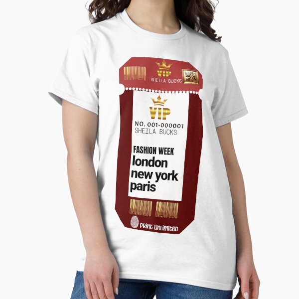 Item preview, VIP Fashion Week-London, New York, Paris (customizable) designed and sold by Sheila Baquero.